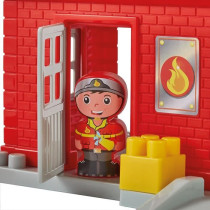 ECOIFFIER 2980 Abrick - Fire station - Firefighters on fire