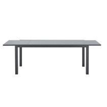 Ensemble repas de jardin 6 a 8 personnes : Table extensible 180-240 cm