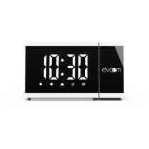 Projector alarm clock - EVOOM - EV304588 - White - FM radio - 2 alarms