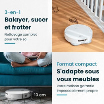 EZICLEAN All In One Z12 Ultra - Connected robot vacuum cleaner with em