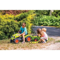 FALK Claas pedal tractor with trailer