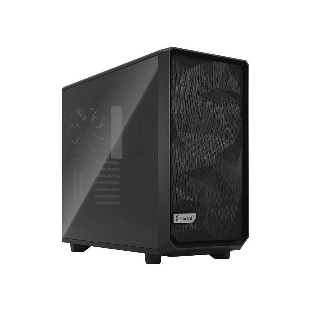FRACTAL DESIGN PC Meshify 2 Case Black Clear Tinted Tempered Glass Pan