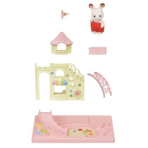 SYLVANIAN FAMILIES 5319 The Castle and Baby Rabbit Chocolate