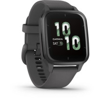 Garmin connected watch Venu sq 2 gray with black bracelet