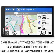 GPS for Camper Camper 795 - Garmin - 7 - Real -time traffic info