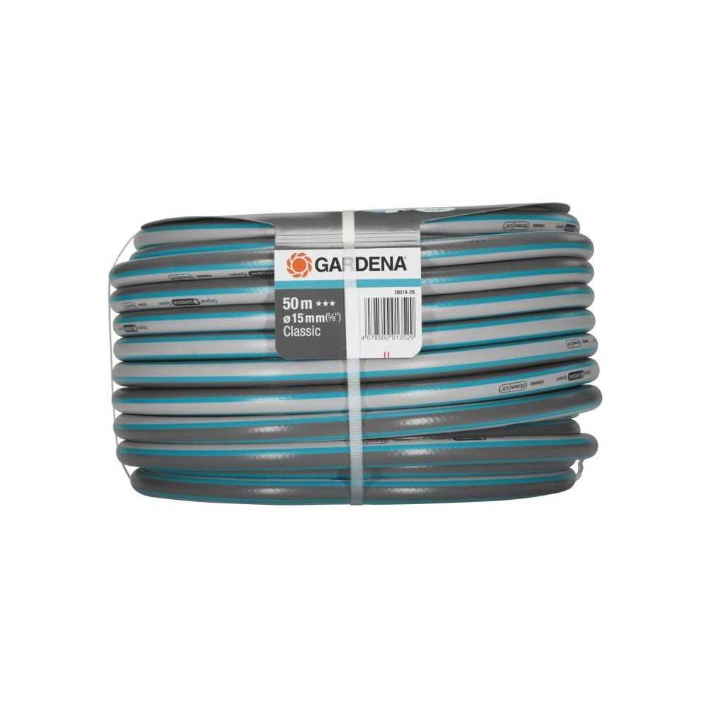 GARDENA Tuyau d'arrosage Classic – Longueur 50m – Ø15mm –Haute
