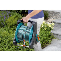 Gardena Dévidoir Classic 50-Compact structure-Folding crank-For small