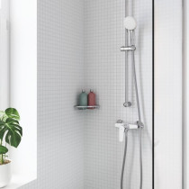 Grohe START FLOW Monocumande shower tap, wall mounting, threaded fit f