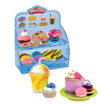 Play-Doh, My super coffee, 20 accessories and 8 pots of modeling clay,