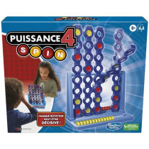 Power 4 Spin with rotating grid, board game, for 2 players, for childr