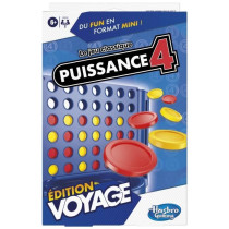Connect 4 Travel, Travel Board Game for 2 Players, Travel Game, Ages 6