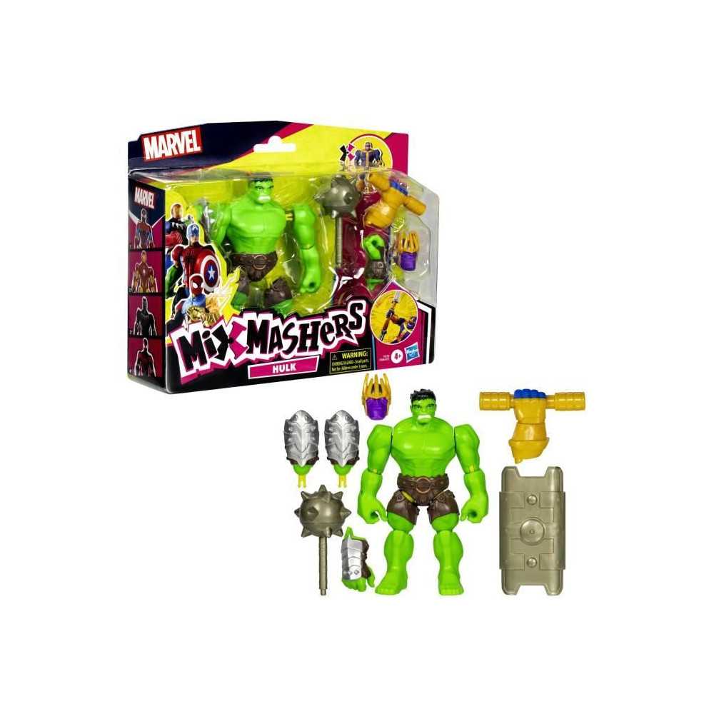 MixMashers Marvel Avengers, Customizable Hulk Deluxe Action Figure to MixMashers Marvel Avengers, Customizable Hulk Deluxe Action Figure to