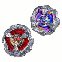 Beyblade X Dual Pack Beat Tyranno 4-70Q and Knife Shinobi 4-80HN, 2 Au
