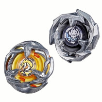Beyblade X Dual Pack Gale Wyvern 3-60T and Sword Dran 3-80B, 2 Authent