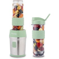 Mini blender - SMOO18 - 300 W - 570 mL - Pastel green - 2 bottles incl