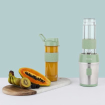 Mini blender - SMOO18 - 300 W - 570 mL - Pastel green - 2 bottles incl