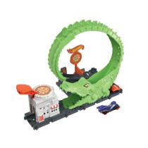 Hot Wheels-Looping Alligator Attack-Playset, 1 car included - Hot Whee