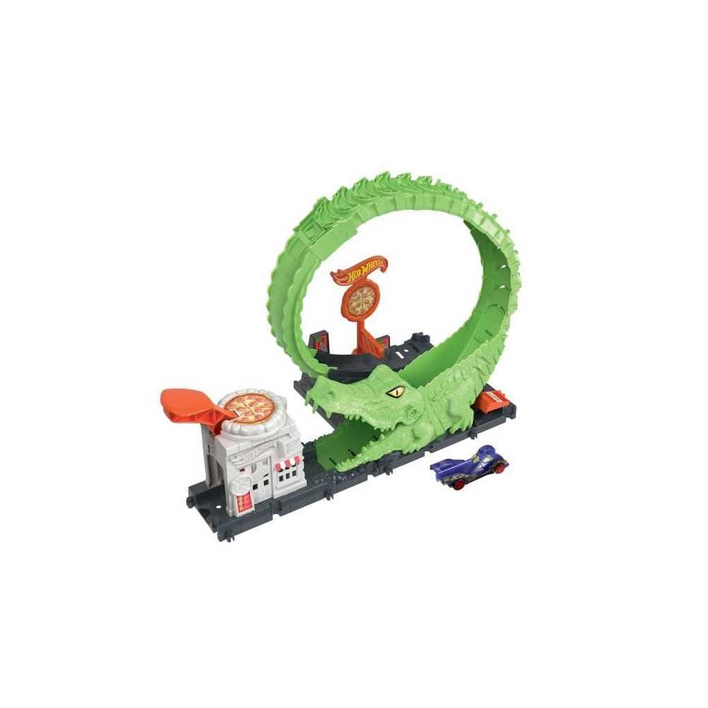 Hot Wheels-Looping Alligator Attack-Playset, 1 car included - Hot Whee Hot Wheels-Looping Alligator Attack-Playset, 1 car included - Hot Whee