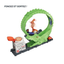 Hot Wheels-Looping Alligator Attack-Playset, 1 car included - Hot Whee