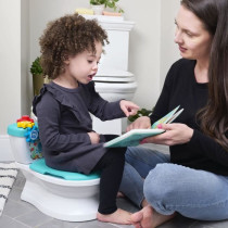 BABY EINSTEIN 2 in 1 Potty & Toilet Trainer, Innovative Toilet Trainin