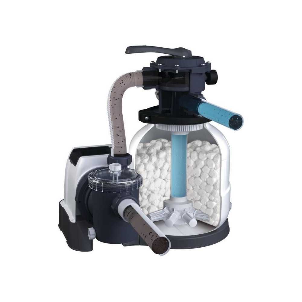 Balles Filtrantes - INTEX - Finesse de filtration 3 a 5 microns - Dur