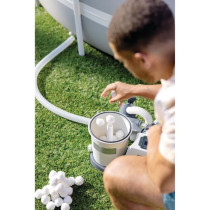 Balles Filtrantes - INTEX - Finesse de filtration 3 a 5 microns - Dur