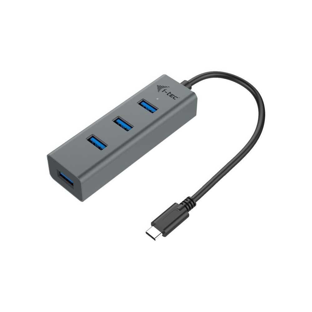 I-TEC USB Hub - USB Type C - External - 4 Total USB Port (s) - 4 USB 3