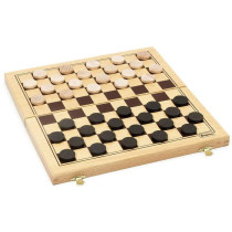 JEUJURA Checkers - Folding Gift Set