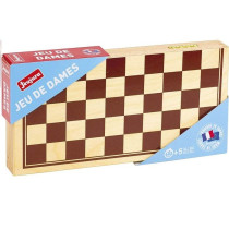 JEUJURA Checkers - Folding Gift Set