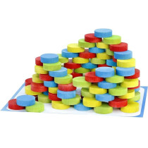 Iglooo 100 Pieces - JEUJURA - Skill and Logic Game with Pucks and Mats