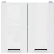 Junona High furniture 60 cm - 2 doors - shiny white