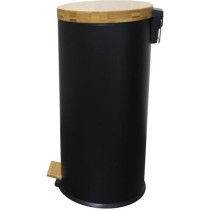 KITCHEN MOVE Pedal Kitchen Waste Bin Forest - 30L - Matte Black