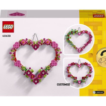 LEGO 40638 Heart Decoration - Toy for Kids Aged 9 and Up