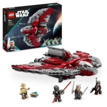 LEGO Star Wars Ahsoka Tano's T-6 Shuttle 75362, Stud Launcher Ship, 4