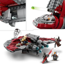 LEGO Star Wars Ahsoka Tano's T-6 Shuttle 75362, Stud Launcher Ship, 4