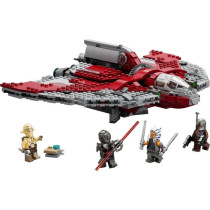 LEGO Star Wars Ahsoka Tano's T-6 Shuttle 75362, Stud Launcher Ship, 4