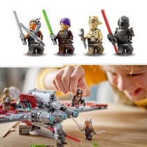 LEGO Star Wars Ahsoka Tano's T-6 Shuttle 75362, Stud Launcher Ship, 4