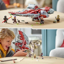 LEGO Star Wars Ahsoka Tano's T-6 Shuttle 75362, Stud Launcher Ship, 4