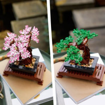 LEGO Creator Expert 10281 Bonsai Creative Hobby for Adults, DIY Botani