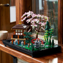 LEGO Icons 10315 The Peaceful Garden, Zen Botanical Gardening Kit for