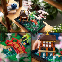 LEGO Icons 10315 The Peaceful Garden, Zen Botanical Gardening Kit for