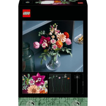 LEGO Botanique 10342 Le joli bouquet de fleurs roses - Set de construc