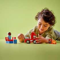 LEGO DUPLO | 10417 Disney and Pixar Cars Mack Race, Wheeled Toy for Ch