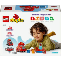 LEGO DUPLO | 10417 Disney and Pixar Cars Mack Race, Wheeled Toy for Ch