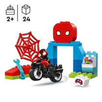 LEGO DUPLO Marvel 10424 Spin Bike Adventure - Spidey and Friends Toy