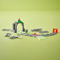 LEGO DUPLO My Town 10425 Expansion Set: Train Tracks and Tunnel - Kids