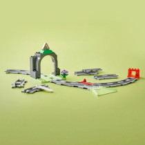 LEGO DUPLO My Town 10425 Expansion Set: Train Tracks and Tunnel - Kids