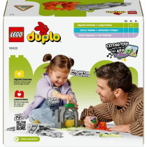 LEGO DUPLO My Town 10425 Expansion Set: Train Tracks and Tunnel - Kids
