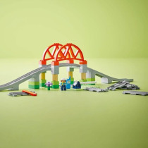 LEGO DUPLO My Town 10426 Expansion Set: Train Tracks and Bridge - Earl