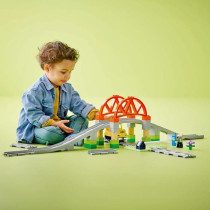 LEGO DUPLO My Town 10426 Expansion Set: Train Tracks and Bridge - Earl